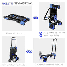 Load image into Gallery viewer, Lightweight Folding Hand Truck