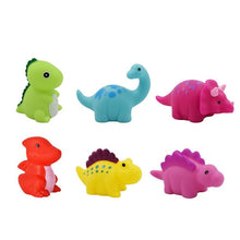 Load image into Gallery viewer, Glowing Dinosaur Shaped Bath Toy (6pcs/set with gift box Packaging)