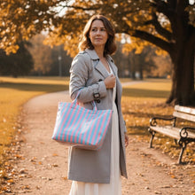 Load image into Gallery viewer, Striped Tote Bag