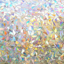 Load image into Gallery viewer, Holographic PVC Window Privacy Film
