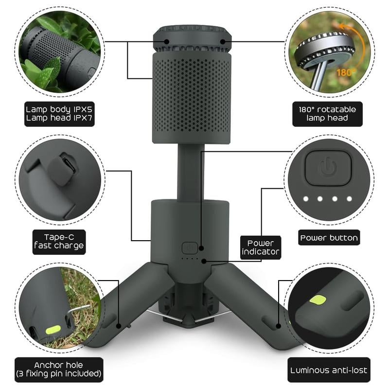 Telescopic Outdoor Camping Lantern