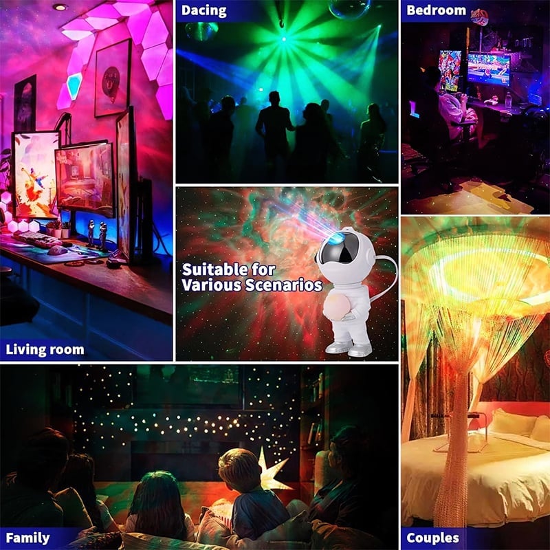 Astronaut Galaxy Projector