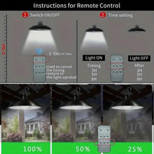 Load image into Gallery viewer, Dual-Head Solar Pendant Light