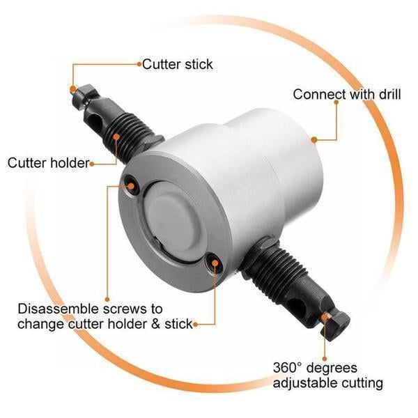 Double-head Metal Sheet Cutter