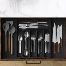 Load image into Gallery viewer, Kitchen Expandable Silverware Drawer Organizer