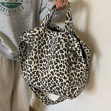 Load image into Gallery viewer, Women's Fashion Leopard Pattern Tote Bag