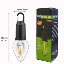 Load image into Gallery viewer, Outdoor Camping Hanging Type-C Charging Retro Bulb Light