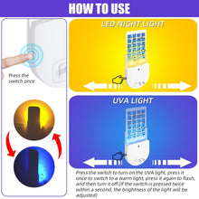 Load image into Gallery viewer, Plug-in Flying Insect Trap with Light