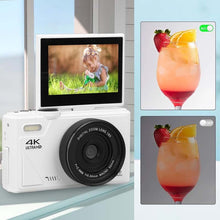 Load image into Gallery viewer, 64 million pixel high-definition flip-screen digital camera