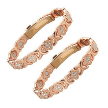 Load image into Gallery viewer, Flower Copper Bracelet