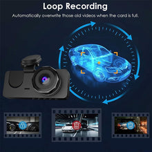 Load image into Gallery viewer, HD triple-lens driving recorder