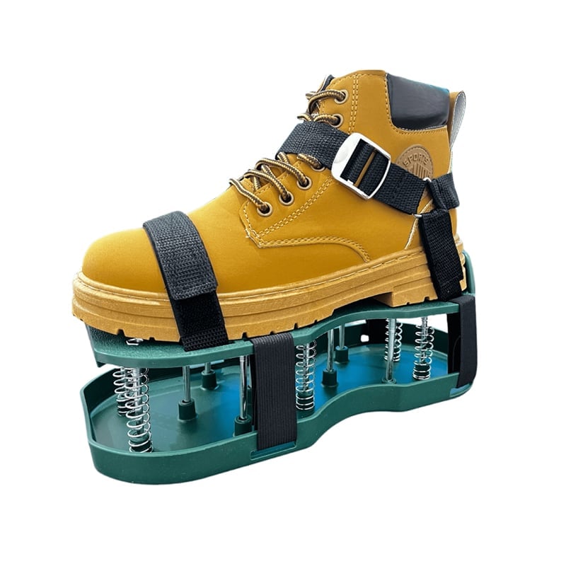 Adjustable Lawn Aerator Shoes with Heavy-Duty Spikes for Easy Turf Aeration