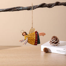 Load image into Gallery viewer, Retro Iron Art Christmas Angel Decoration