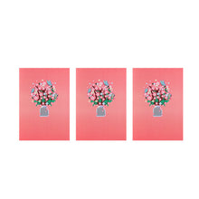 Load image into Gallery viewer, 3D Handmade Bouquet Greeting Card