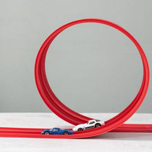 Load image into Gallery viewer, DIY Dual-Lane PVC Car Track