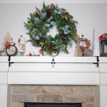 Load image into Gallery viewer, Fireplace Stocking and Garland Hanger
