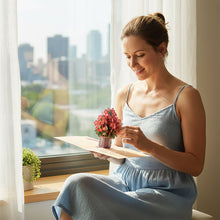 Load image into Gallery viewer, 3D Handmade Bouquet Greeting Card