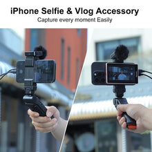Load image into Gallery viewer, Magnetic Selfie Screen with 4K Recording – Portable Display for Content Creators