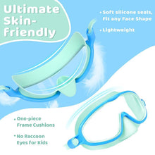 Load image into Gallery viewer, Swim Goggles with Nose Cover