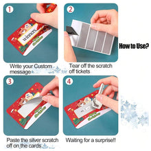 Load image into Gallery viewer, Christmas Scratch Card 80*Cards + 80*Membranes