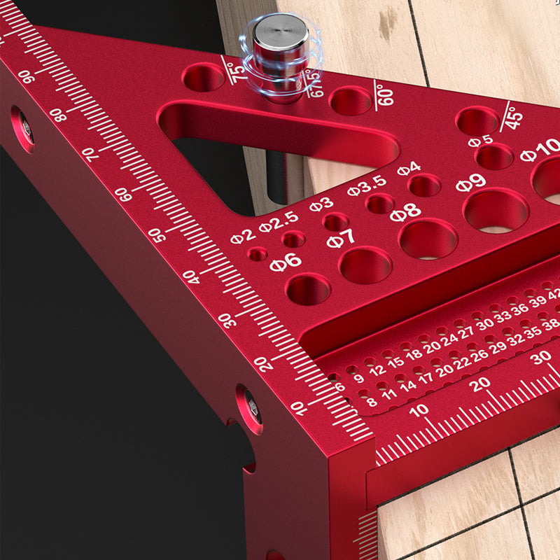 3D Multi-Purpose Carpenter's Triangle Square