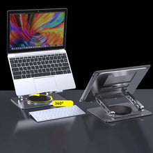 Load image into Gallery viewer, Aluminum Alloy Swivel Computer Stand