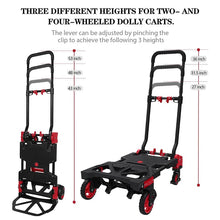 Load image into Gallery viewer, Lightweight Folding Hand Truck