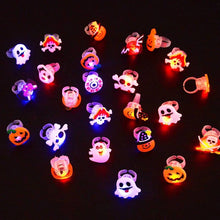 Load image into Gallery viewer, Luminous Halloween Rings(50 Rings)