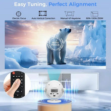 Load image into Gallery viewer, Portable Smart HD Projector