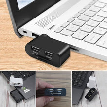 Load image into Gallery viewer, 4-in-1 Rotating USB Hub