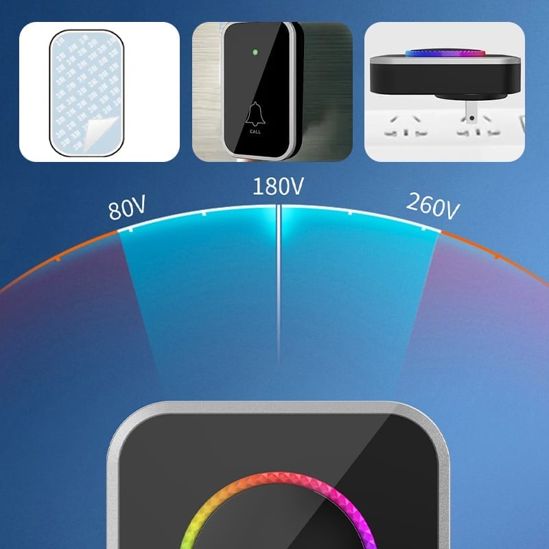 Smart Doorbell with Flashing Light
