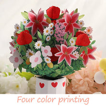 Load image into Gallery viewer, Paper Love 3D Cherry Blossom Flower Bouquet