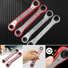 Load image into Gallery viewer, Maintenance Double-ended Square Ratchet Wrench