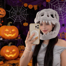 Load image into Gallery viewer, Dinosaur Skeleton Plush Headgear