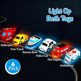 Bath Toys 6 Pack