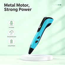 Load image into Gallery viewer, Children Educational DIY Creation 3D Drawing Printing Pen