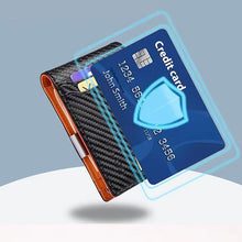 Load image into Gallery viewer, Men's Slim Wallet With RFID Blocking