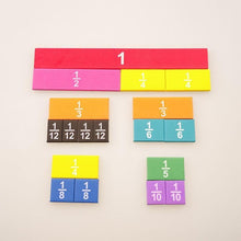 Load image into Gallery viewer, Math Teaching Fraction Strips