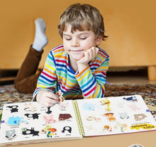 Load image into Gallery viewer, Busy Book for Kids to Develop Learning Skills Quiet Book Preschool Educational Toy
