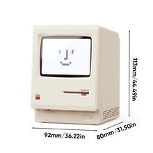 Load image into Gallery viewer, 1984 Retro-Inspired Cream Digital Alarm Clock