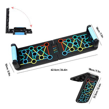 Load image into Gallery viewer, Foldable Push-Up Multi-Muscle Trainer
