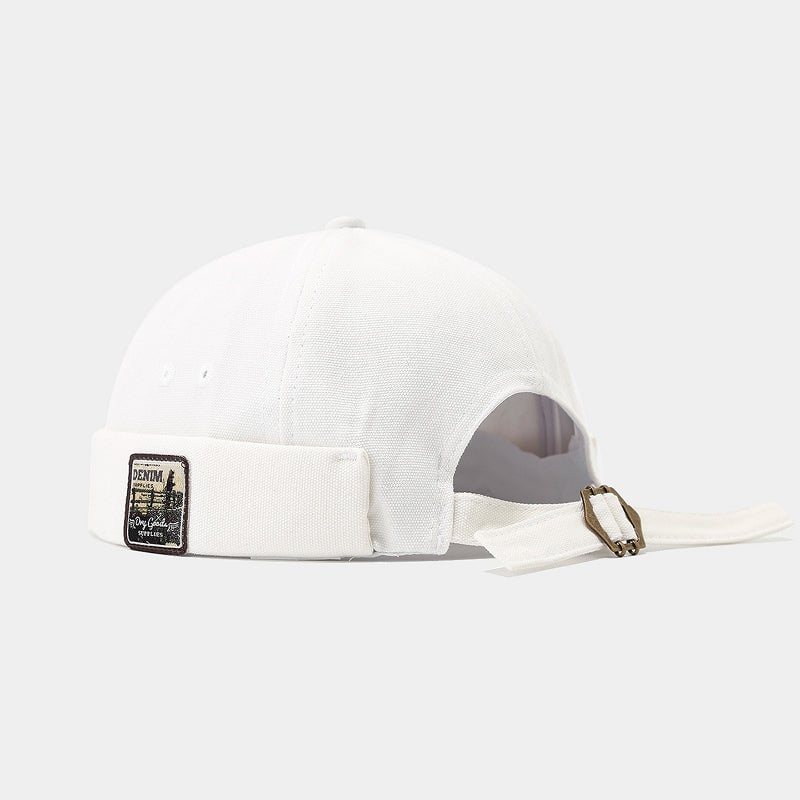 Vintage Cotton Skull Cap Hat
