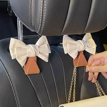 Load image into Gallery viewer, Bowknot Design Car Seat Back Hooks