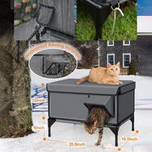 Load image into Gallery viewer, Saker Premium Heated Cat House