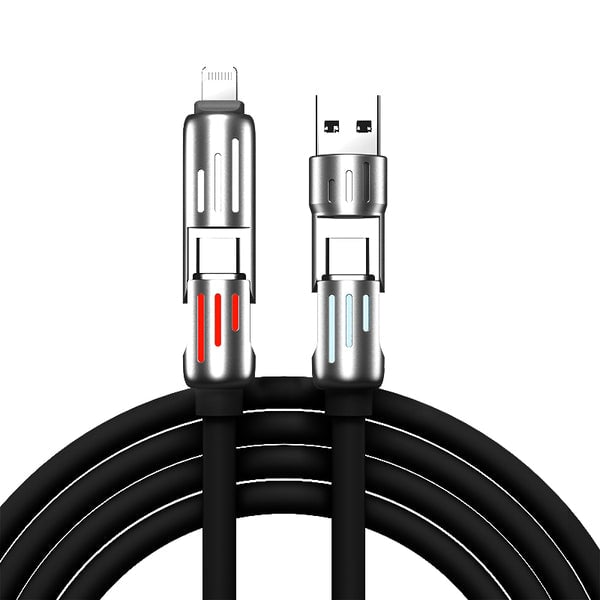 【Extra 10% Off】240W 4-in-1 USB C Cable