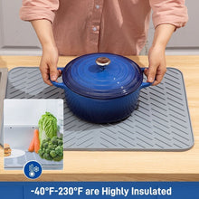 Load image into Gallery viewer, Large Size Silicone Dish Drying Mat