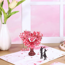 Load image into Gallery viewer, 3D Pop-Up Valentine’s Day &amp; Anniversary Love Tree Greeting Card