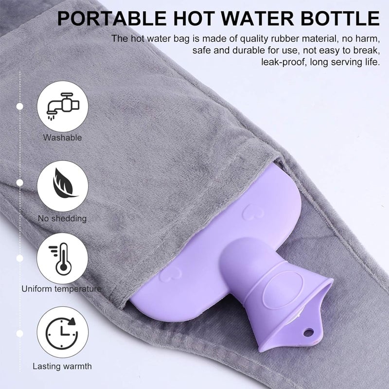 【Extra 50% OFF】🔥Plush Refillable Hot Water Bottle Belt🔥