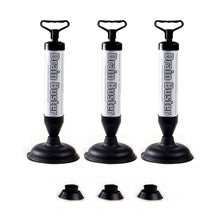 Load image into Gallery viewer, High-Pressure Toilet Plunger Set with Dual Suction Cups
