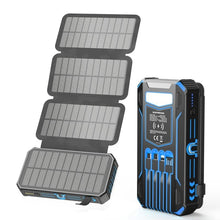 Load image into Gallery viewer, Sakerplus Wireless Portable 30000 Solar Charger Power Bank